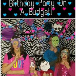 Monster High Birthday Party On A Budget!  - Monster High