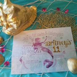 Britney's Mermaid Birthday - Mermaid 