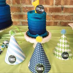 The BIG ONE! | Blue and Green First Birthday - Blue and Green First Birthday