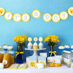 Rub-a-Dub Dub Baby Shower - Rubber Duckies