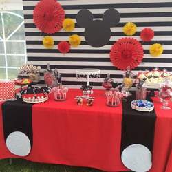 Angels first birthday party  - Mickey Mouse