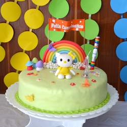 Candela 4 años  - Arco Iris