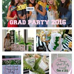 College Grad Party - Tropical Island theme