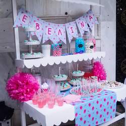 Evelina's Candy Bar - pink and blue