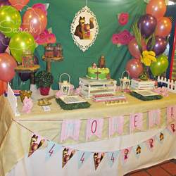 Morena cumple 4 - Masha y el oso