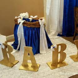 Royal Prince and Umbrella Baby Shower - Royal and Umbrella
