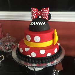 Sarah's awesome 1st birthday - Mickey Mouse / Minnie Mouse