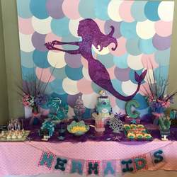 Claire's Mermaids vs Pirates pool party - Mermaids, pirates