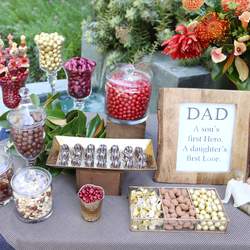 Father's Day Party Candybar Tabletop  - Father's Day