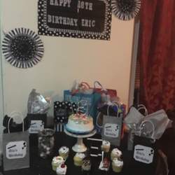 Black and sliver party  - Turning 18 