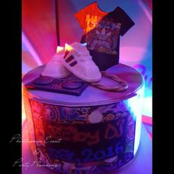 Baby Dj's Graffiti Art Baby shower - Graffiti theme 