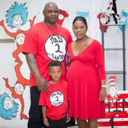 LaToya & Devin's Babyshower - Dr.Seuss Thing 1 Babyshower
