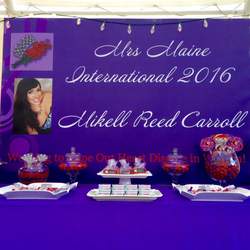 Mrs. Maine International's Send Off Party! - Red and Purple, glamour, pageants, glitter, sparkle, going red for women, beauty