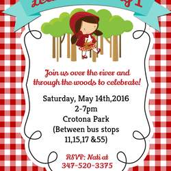 Leah Little Red Ridding Hood Party - Little Red Ridding Hood 