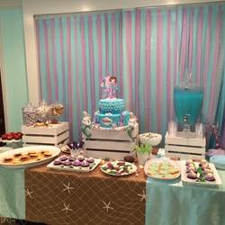 little mermaid 1st birthday - mermaid party