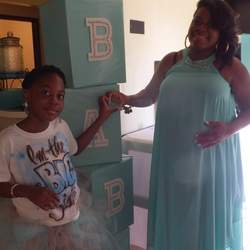 Prince Christian Ashton Shower of Love  - Tiffany Blue & Teddy Bears