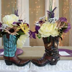 Plum Crazy Rustic Wedding - rustic