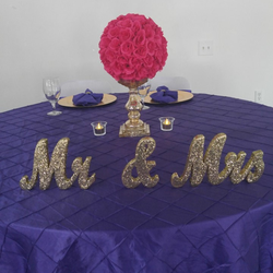 Lester Wedding - Fuchsia, Pink, and Gold 