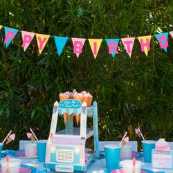 Sweet Summertime Ice Cream Party - Ice Cream