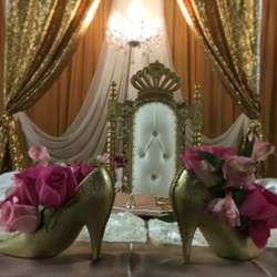 Carolina's quince - Blush and gold  princess