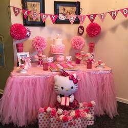 Hello Lydia 3rd Birthday Party - Hello Kitty