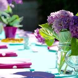 1st Birthday Party for the cutest Baby Girl - Mint and light pink