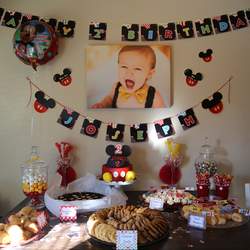 Joseph's Birthday Party - Mickey Mouse