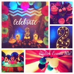 Marquee and Chalkboard Second Birthday Party - Chalk