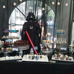 Star-wars Dessert Bar  - Nothing better than a Star-Wars kind of Bash 