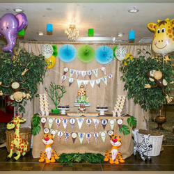 Jungle 1st Birthday - Jungle Theme