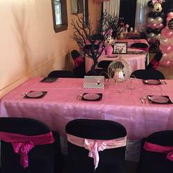 Jailey's 1st Birthday Party - Minnie Mouse in Paris