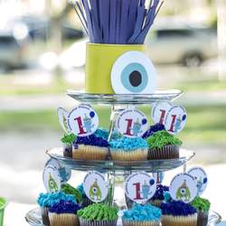 Viaan's first birthday Monster party - Monsters