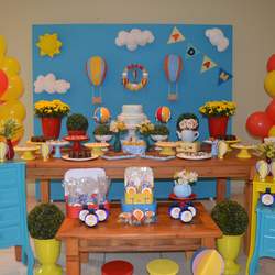 Adam's Hot Air Balloon Baby Shower - Hot Air Balloon