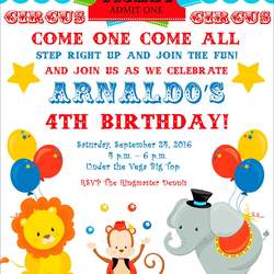 Circus Carnival Big Top Birthday Party - Circus Carnival Big Top
