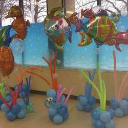Joy's first Birthday party - Under the sea
