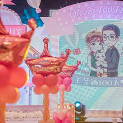 Dream Park 100 day Birthday party - Roller coaster 