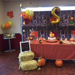 Fall Theme Birthday party - Autumn/Fall Birthday Party