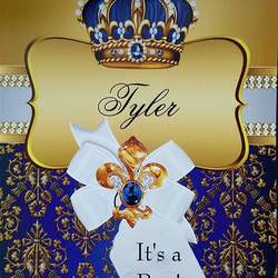 Tyler's Royal Prince baby shower - Royal Prince