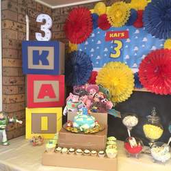 Kai's Toy Story 3rd birthday party - Toy Story