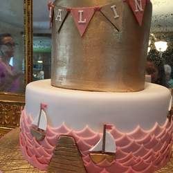 Malin's First Birthday party - "Oh the places she'll go"