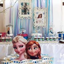 Elsa and Anna Frozen Birthday Party - ELSA & ANNA FROZEN PARTY