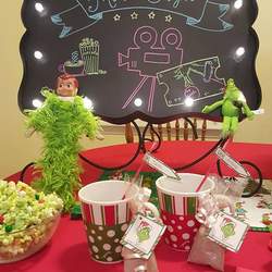 Dr. Seuss' Grinch Theme Movie Night - Grinch