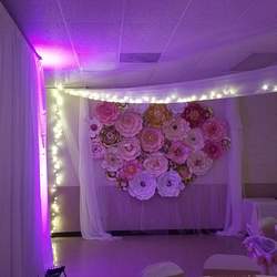 Kayla's Pretty Pastel Pink Sweet 16th - Pastel Pinks, Giant Paperflower Wall