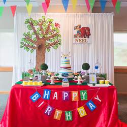 Neel's First Birthday  - Brown bear brown bear what do you see 