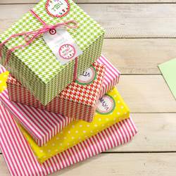 Polka Dots Gift Wrapping Party - Polka Dots, Stripes, Chevron
