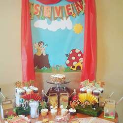 Caileys 7th Birthday Party - Fairy Woodland