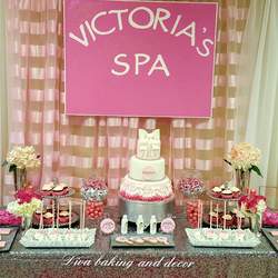 Spa Glam birthday party  - Spa