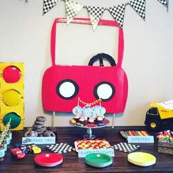 Honk! Honk! Beep! Beep! Brooks Turns 3! - Cars / Trucks