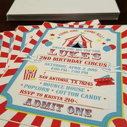 Luke's Circus Birthday - Circus / Carnival