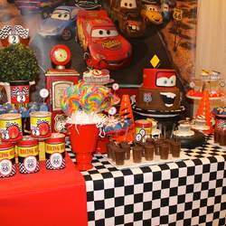 cars movie themed birthday party